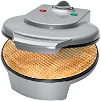 Clatronic HA 3494 - Barquillera máquina de barquillos Y cucuruchos de helados- 1200 W- color plata